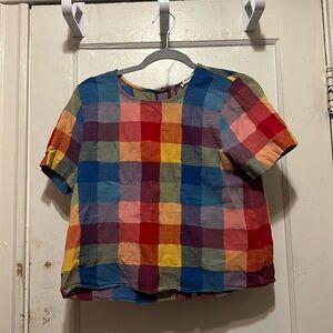 Colorful madewell shirt!